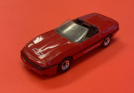 1987 Mattel Hot Wheels Matchbox 83&#39; Corvette Red Convertible - $9.99