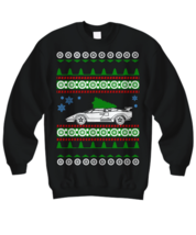 Lamborghini Countach Ugly Christmas Sweater - Sweatshirt - £26.12 GBP+