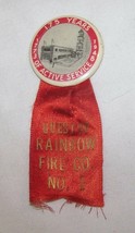 1948 VINTAGE READING PA RAINBOW FIRE CO FIREMAN CELLULOID PINBACK BADGE ... - £7.90 GBP