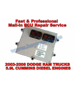 2003-2008 DODGE RAM TRUCKS 5.9L DIESEL CUMMINS ENGINE ECU,ECM,PCM REPAIR... - $245.00
