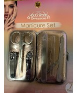 Hollywood Xpressions 7 Piece Manicure Set Rose Gold Silver - $270.65 MXN