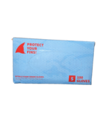 BullShark 100 Small Nitril Exan Grade Gkives 4 Mil / Blue/ Powder Free - €3,10 EUR