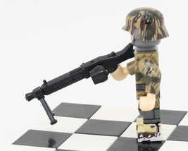 WW2 minifigure | German Army Waffen Soldier Military Officer | JPG009 image 8