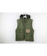 Vintage 90s Streetwear Mens Large Faded Tactical Hooded Fly Fishing Vest... - $1,203.79 MXN