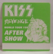 KISS - VINTAGE ORIGINAL 1992 CONCERT TOUR CLOTH BACKSTAGE PASS - €8,63 EUR