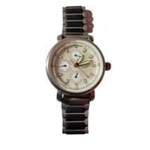 Merona Mens Quartz Waterproof Wrist Watch Date Time 85-157 Needs Battery - $16.99