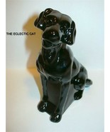 Mosser Handmade Glass Black Labrador Lab Dog Figurine Paperweight Made I... - £21.67 GBP
