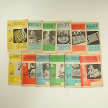Lot of 12 Vintage The Workbasket Magazine 1951 Needlecrafts (Complete Year) - $16.61