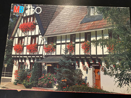 Milton Bradley Oxford 750 Piece Puzzle 4848-17 Fachwerkhaus Germany New ... - $12.86