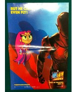 TEEN TITANS GO! () DC Comics Warner Bros  movie 11&quot; x 17&quot; promotional po... - $276.85 MXN