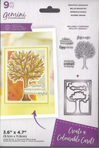 Crafter&#39;s Companion. Gemini. Beautiful Branches Stamp &amp; Die Set. Die Cut... - $9.38