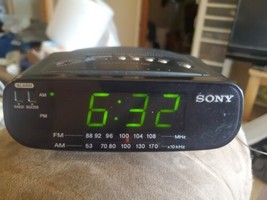 Sony Dream Machine ICF-C212 FM AM Alarm Digital Clock Radio Tested - D5 - $16.34