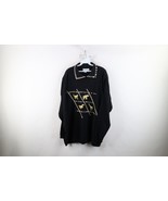 Deadstock Vtg 90s Streetwear Womens 3X Safari Nature Animal Collared Swe... - $1,305.22 MXN