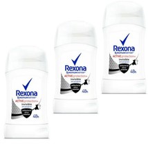 3 PACK Rexona Active Protection + Invisible Antiperspirant stick for women 40 ml - £23.88 GBP