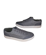Steve Madden P-Yasser Fuzzy Gray Lo Tops Lace Up Shoes Sneakers Mens siz... - $33.87 CAD