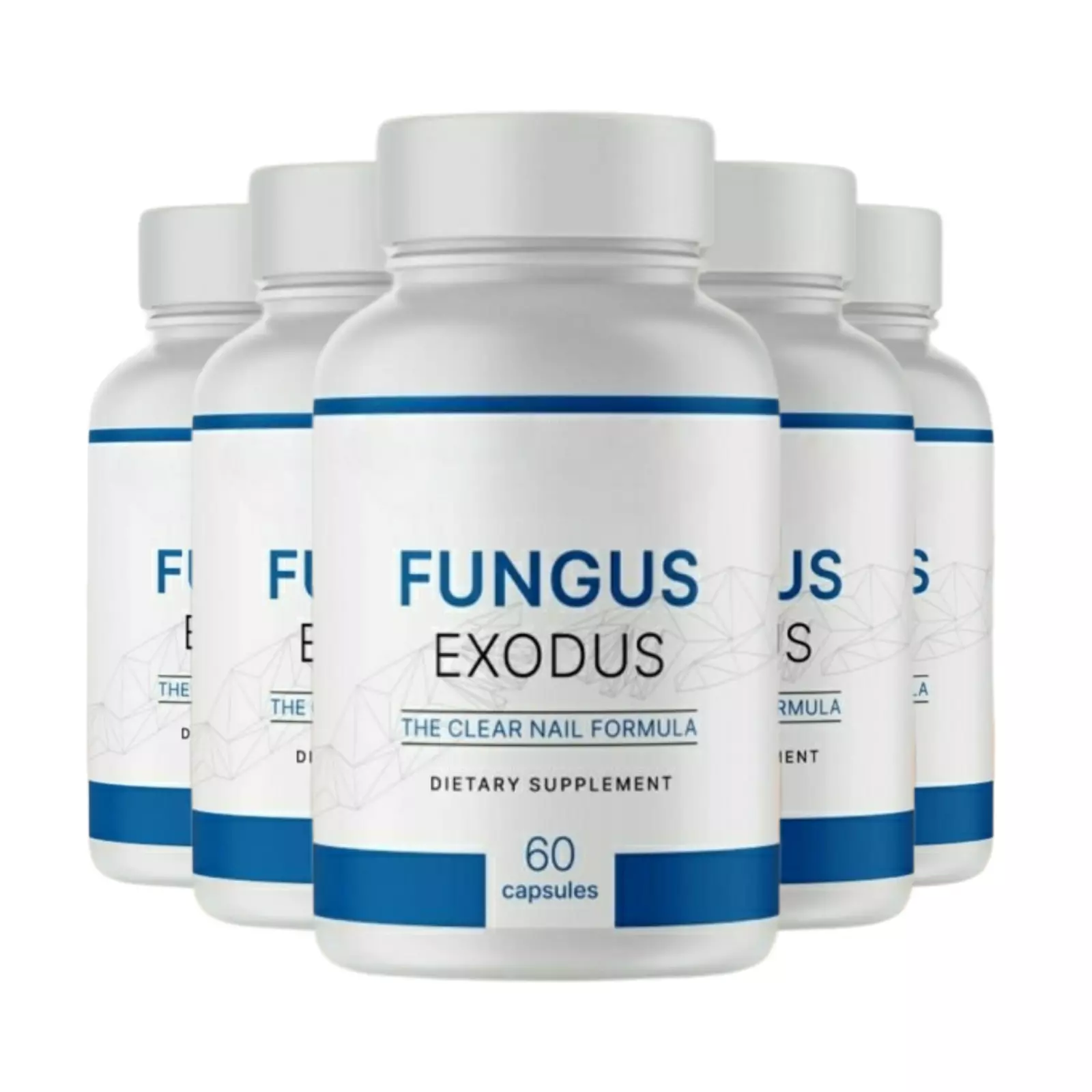 5-Pack Fungus Exodus Pills Supports Strong Healthy Natural Nails-300 Cap... - $109.99