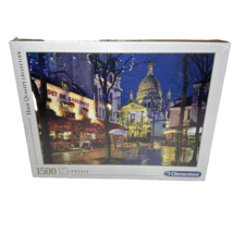 Clementoni Paris Montmartre 1500 Piece Puzzle High Quality Collection~ I... - $20.79
