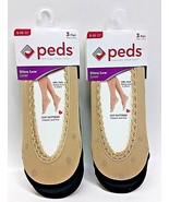 2x 3Pairs=6 Pairs (4 black &amp; 2 nude) Peds Women&#39;s Ultra Low Liner shoe s... - $23.00 CAD