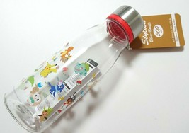 Pokemon Water Bottle Blow Bottlee 400ml Pikachu Skater Cute Goods Gift  - $46.64
