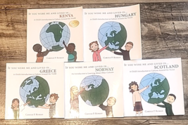 If You Were Me and Lived In... Greece Norway Scotland Hungary Kenya Lot ... - $11.88