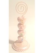 Pink Baby Shower Place Card Holder   (1) - Party Supplies - $1.85