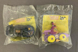 Burger King Kids Club Cartoon Network Wacky Racing Toys Lot of 2 NIP, 1997 - £3.87 GBP