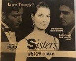 Tv Show Sisters Tv Guide Print Ad Sela Ward George Clooney Tpa14 - $5.93