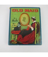 Antique Milton Bradley Old Maid Card Game 4114 Complete Box &amp; Instructio... - £39.95 GBP