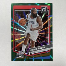 James Harden - 2023-24 Panini Donruss Green Laser Holo Parallel #63 SP  - £2.12 GBP