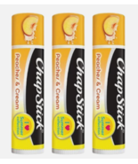 ChapStick Summer Collection Peaches &amp; Cream Lip Balm – 0.15 oz (Pack of 3) - $179.11 MXN