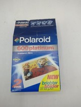 Polaroid 600 Platinum Instant Film EXPIRED 1999 - 2 Pack - $15.83