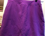 NWT Ladies FOOTJOY Purple Golf Tennis Pull on Knit Skort - size M - $32.99