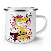 Fury Deer King Animal NEW Enamel Tea Mug 10 oz | Wellcoda - £20.48 GBP