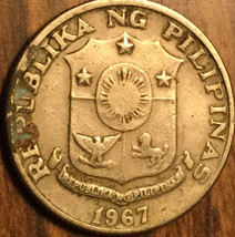 1965 Philippines 25 Sentimos Coin - £1.01 GBP