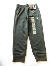 Hurley Boy&#39;s Youth French Terry Solar Jogger Slim Fit H2O-Dri Pants Size 4/5 NWT - $23.16