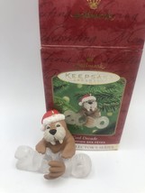 2000 Hallmark Keepsake Ornament Cool Decade Walrus Santa Vintage Christmas - £10.19 GBP