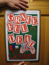 Grateful Dead Poster Santana Fillmore (2 sided) April 1991 Silver Bowl L... - $378.51 CAD