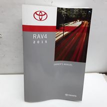 2015 Toyota Rav4 Owners Manual [Paperback] Auto Manuals - $48.99