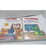 Baby Genius DVDs Lot Of 2 Favorite Counting Songs &amp; Mozart and Friends B... - £8.94 GBP
