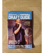 2024 Detroit NFL Football Draft Guide Metro Times April 25-27 Booklet Schedule  - $19.79