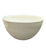 MIKASA White Bone China HUNTINGTON Diamond Pattern Cereal Bowl - £7.17 GBP
