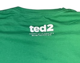 Ted 2 Thunder Buddies For Life T-Shirt Men’s Large Green 100% Cotton Movie Tee image 7
