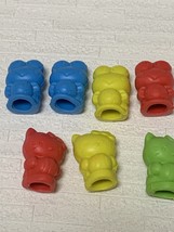 Pencil cap eraser Sanrio Keroppi &amp; Kitty set - $29.66