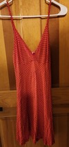 Lola Women&#39;s Red White Polka Dot  Dress Size Medium - £23.59 GBP