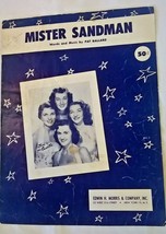 Mister Sandman, featuring the Chordettes, 1954 - $21.04