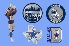 Dallas Cowboys NFL Football Bobble Poster Art Print Metal Sign 12x8in Vi... - $34.67 CAD