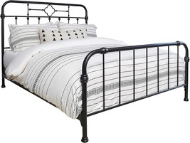 Packlan Eastern King Metal Bed By Coaster Home Furnishings With Matte Black - $583.96