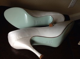 Cynthia Rowley Formal Shoes Size: 11 M (Us) New Ship Free White For Tiffany Blue - £239.74 GBP