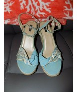 Xhilaration Shoes Wedge Heels Canvas Size 9 1/2 Women&#39;s NWOB - $56.16 CAD