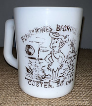 Vintage Federal Glass Company Flintstones Coffee Mug - $11.21